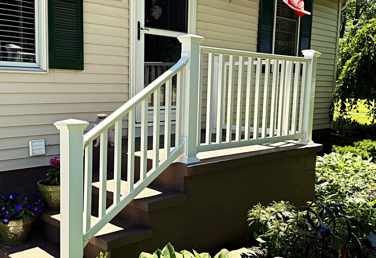 Finished home exterior by Gene Laughner Construction in Erie, PA
