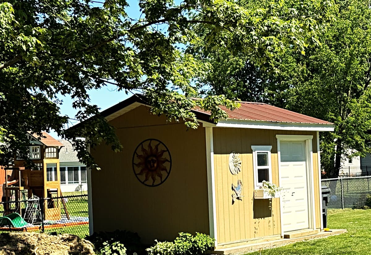 Storage outbuilding by Gene Laughner Construction in Erie, PA
