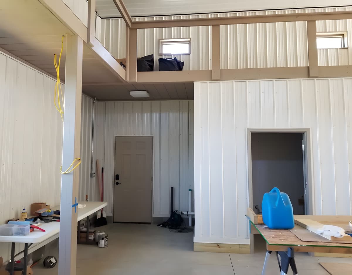 Interior build-out by Gene Laughner Construction in Erie, PA